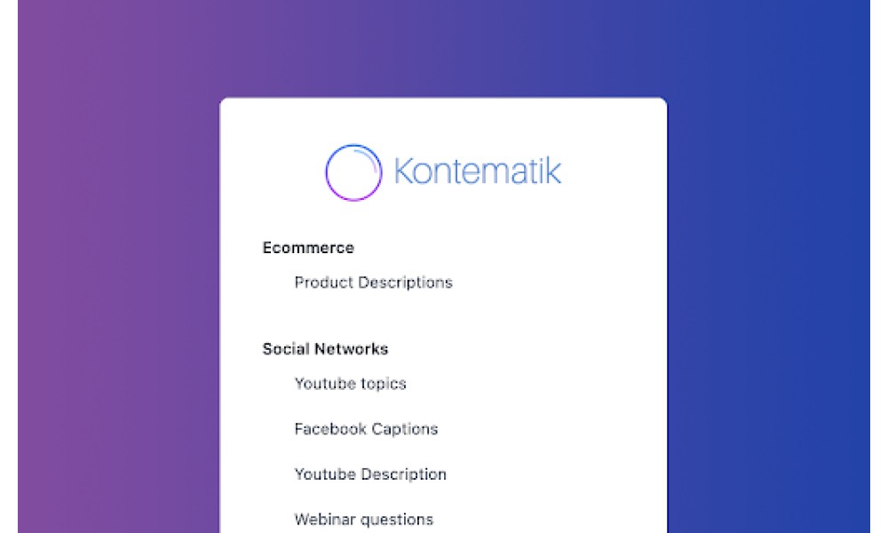 Kontematik