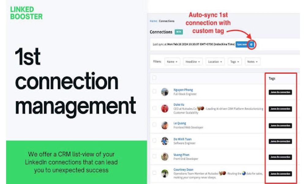 Linked Booster