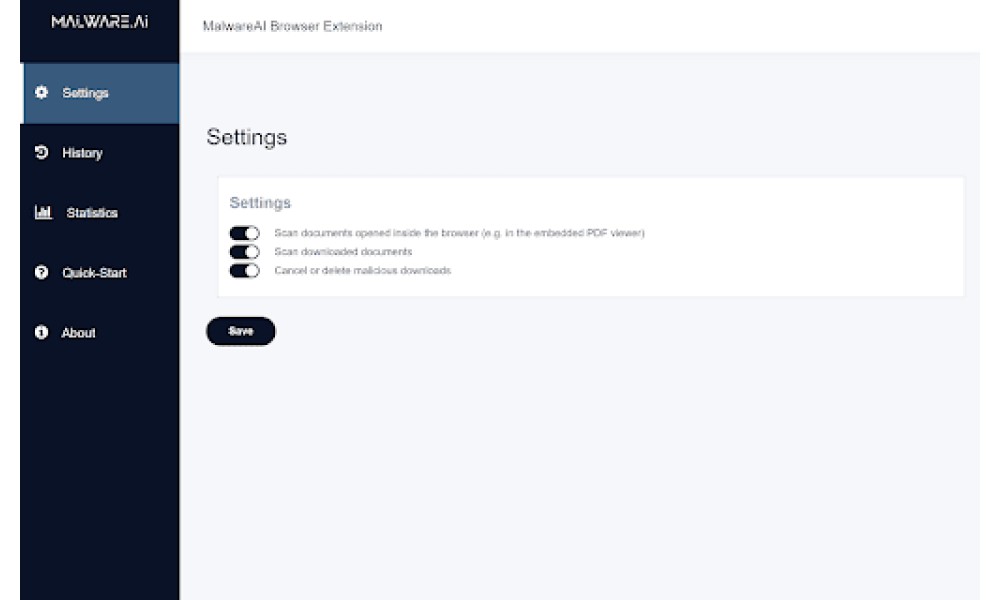 Malware.AI Browser Security