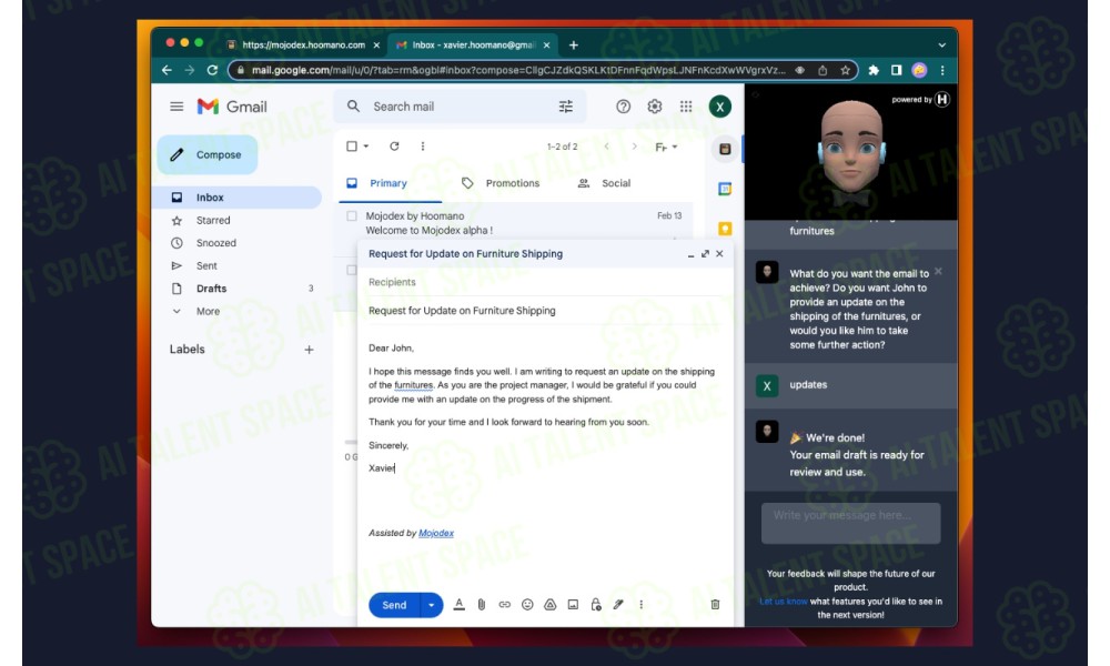 Mojodex Chrome Extension - Image 1