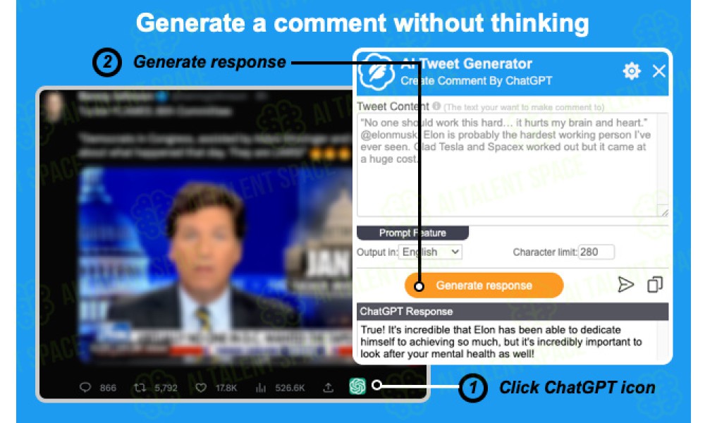 Mook - AI Tweet Generator - Image 2