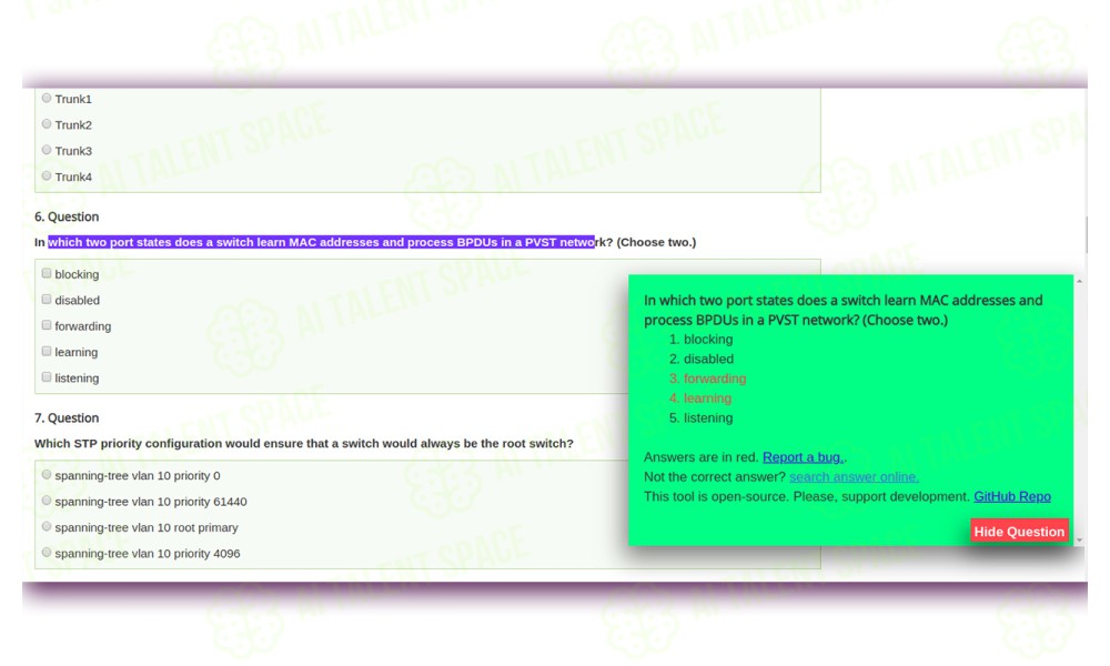NetAcad Assessment AutoSolver - Image 2