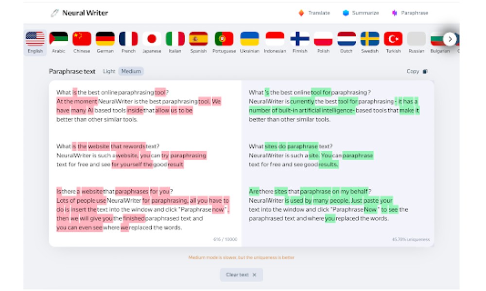 NeuralWriter