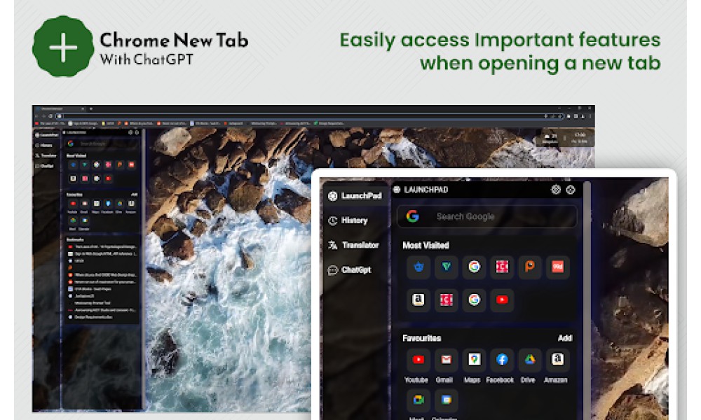 ChatGPT with New Tab for Chrome