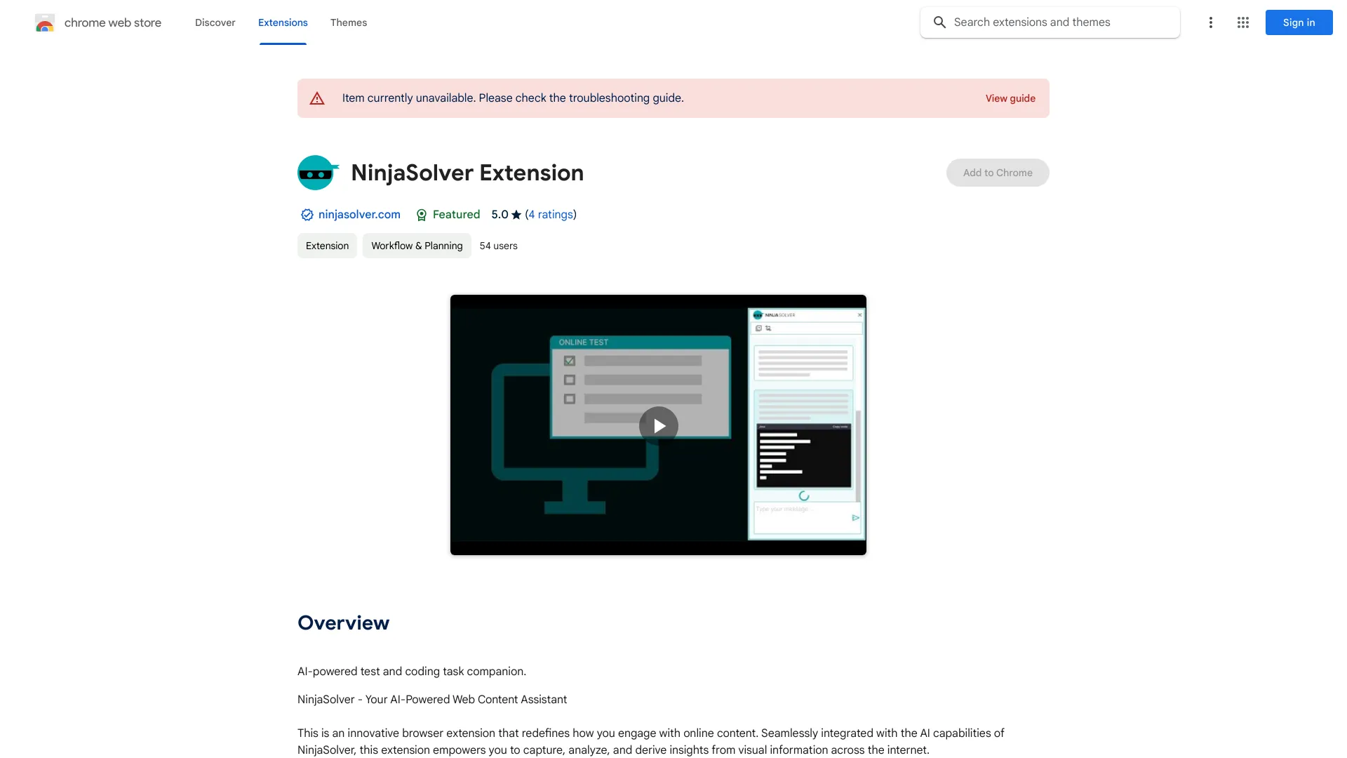 NinjaSolver