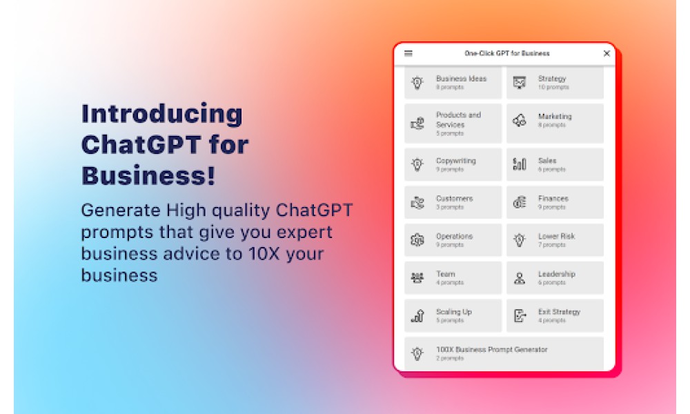 One-Click GPT for Business