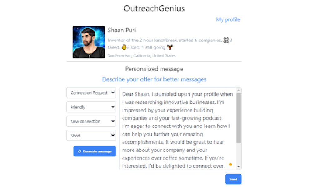 LinkedIn AI Outreach