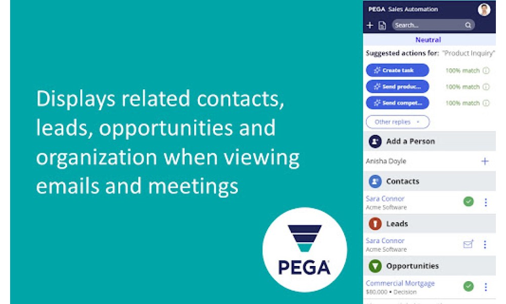Pega for Gmail