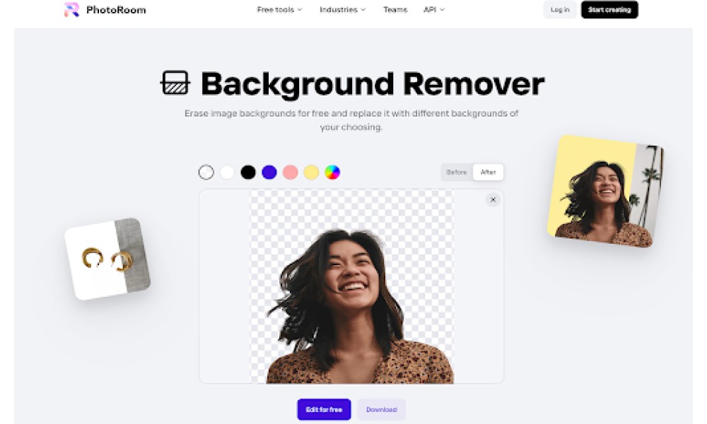 Photoroom Background Remover