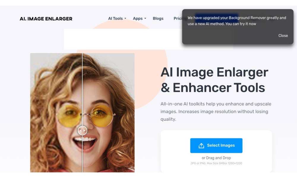 AI Image Enlarger