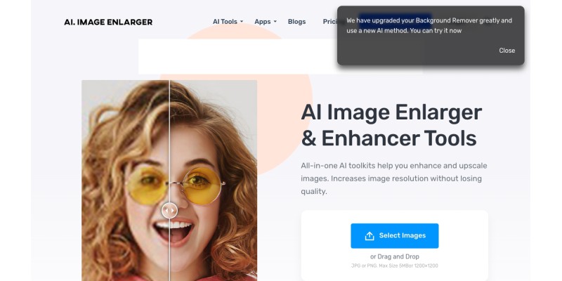 AI Image Enlarger