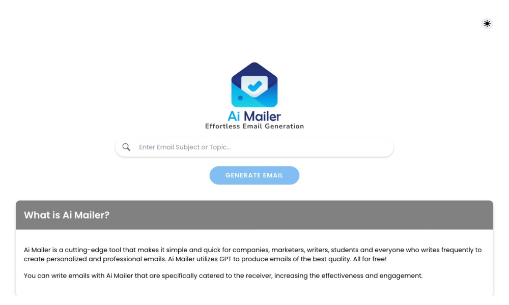 AI Mailer