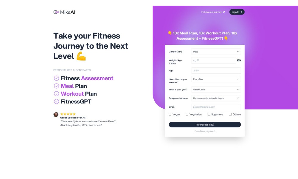 AI Meal Planner