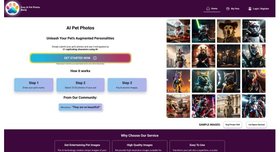 AI Pet Photos