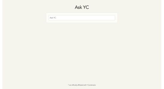 Ask YC