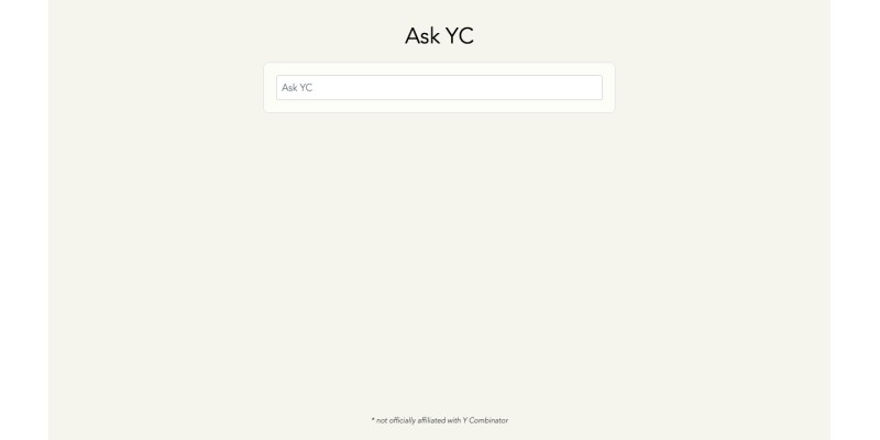 Ask YC