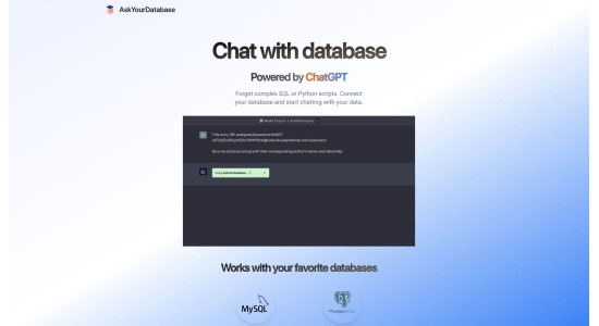 AskYourDatabase