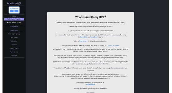 AutoQuery GPT