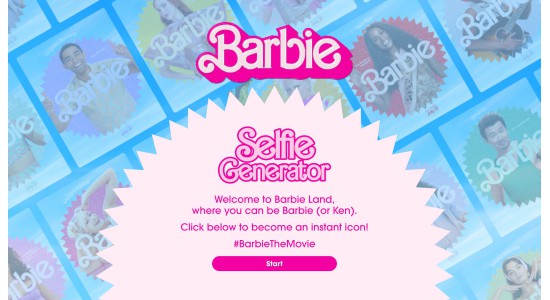 Barbie Selfie Generator