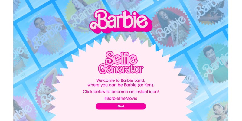 Barbie Selfie Generator