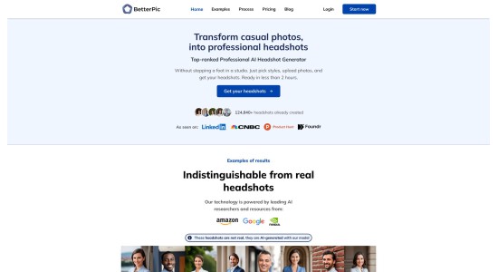 BetterPic - Business Corporate Headshots with AI