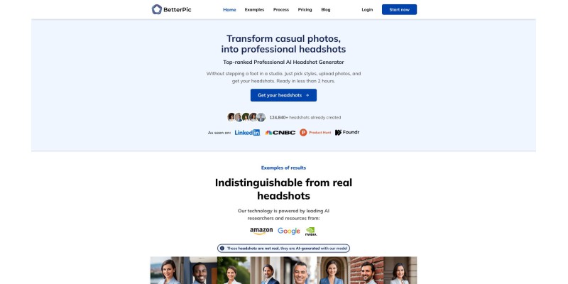 BetterPic - Business Corporate Headshots with AI