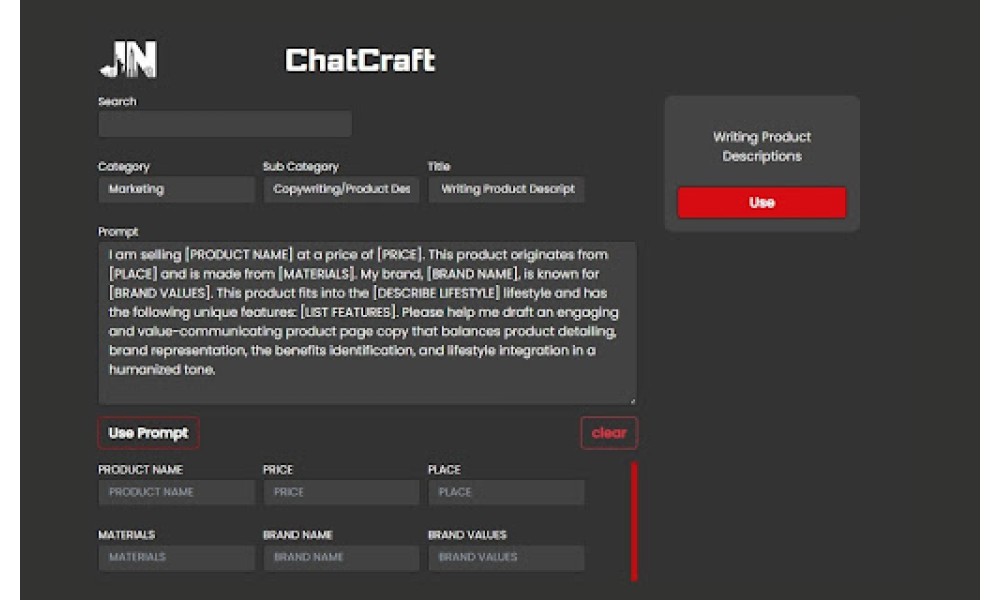 ChatCraft