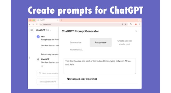 ChatGPT Prompt Generator