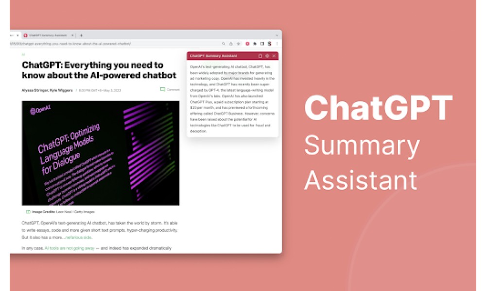 ChatGPT Summary Assistant