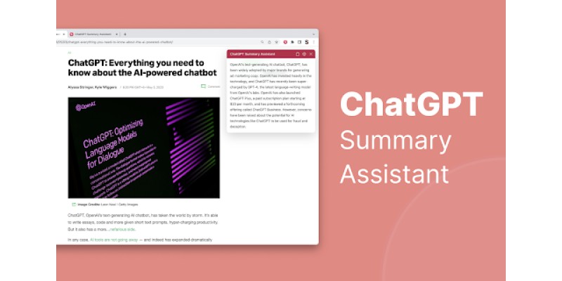 ChatGPT Summary Assistant