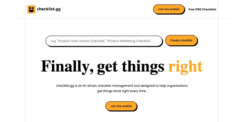 checklist.gg