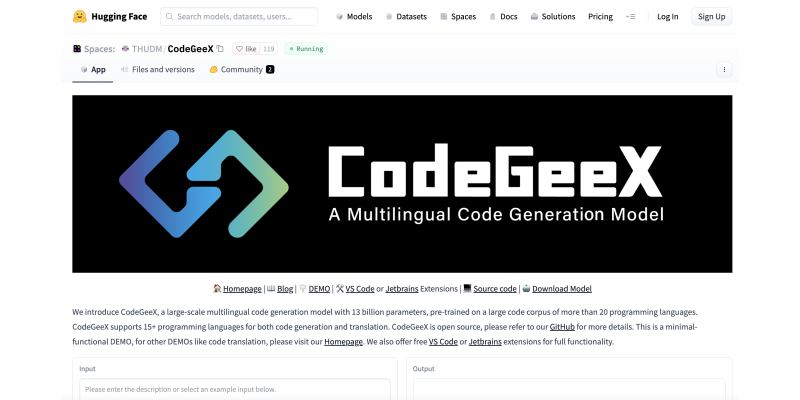 CodeGeeX