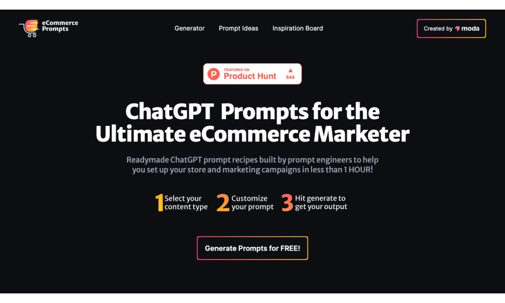 eCommerce ChatGPT Prompts