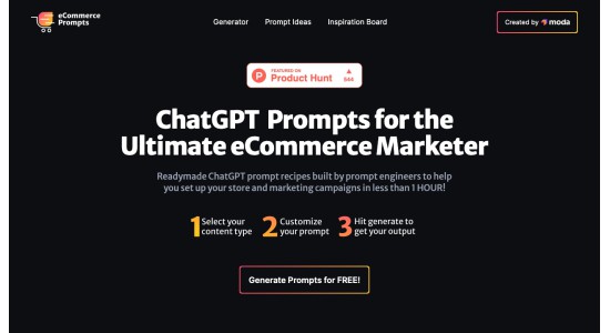 eCommerce ChatGPT Prompts