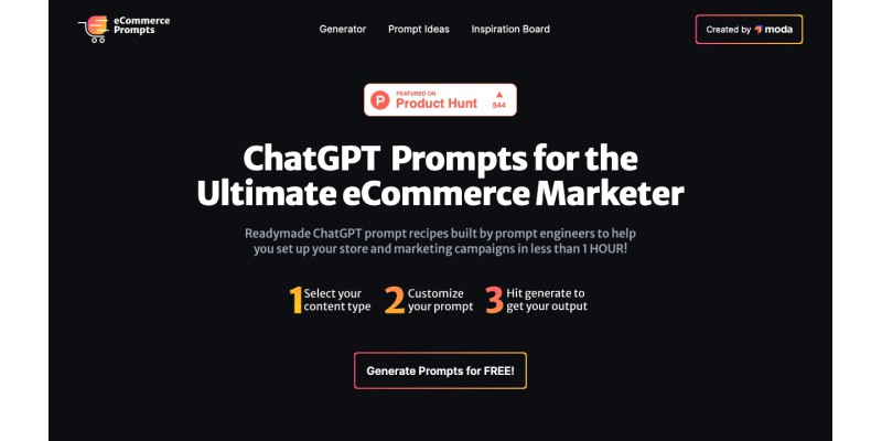 eCommerce ChatGPT Prompts