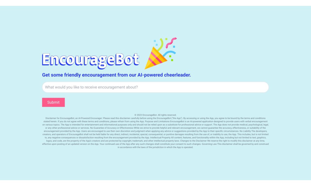 Encouragebot