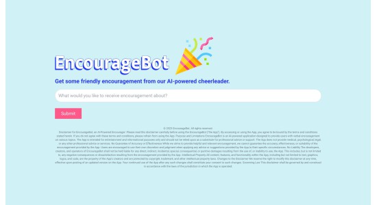 Encouragebot