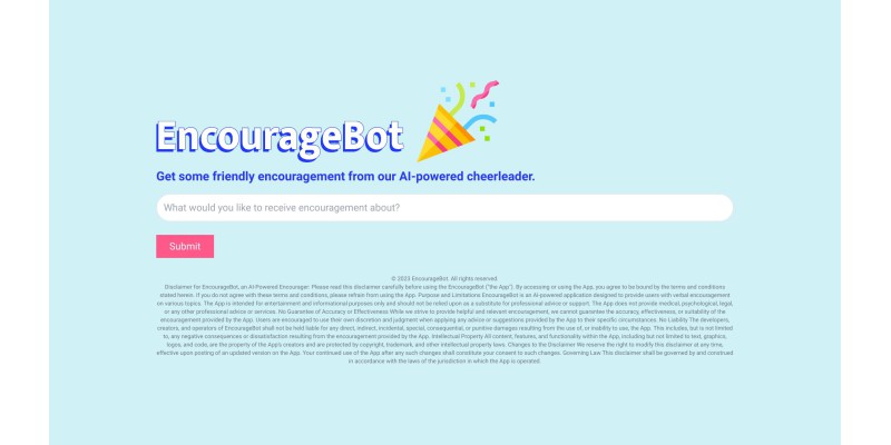 Encouragebot