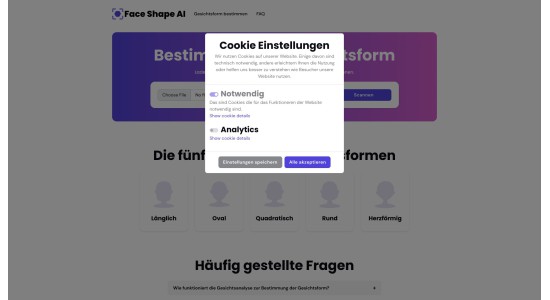 Face Shape AI