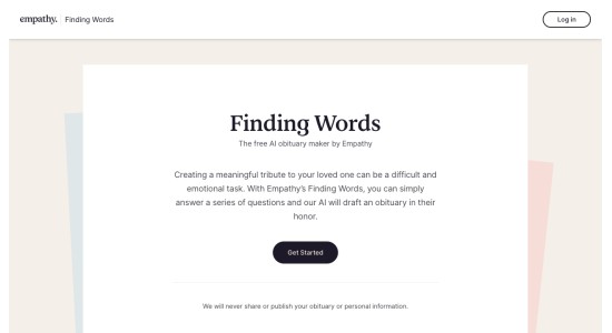 Finding Words