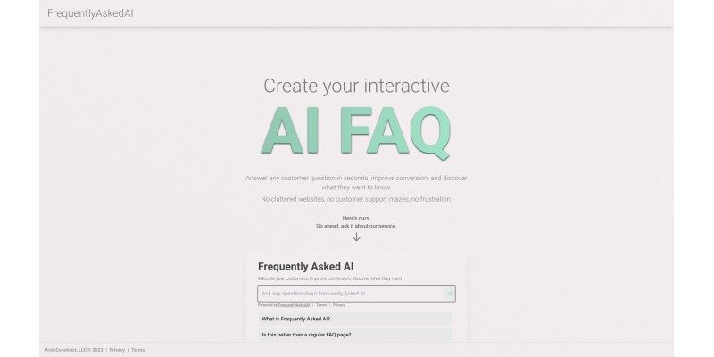 FrequentlyAskedAI