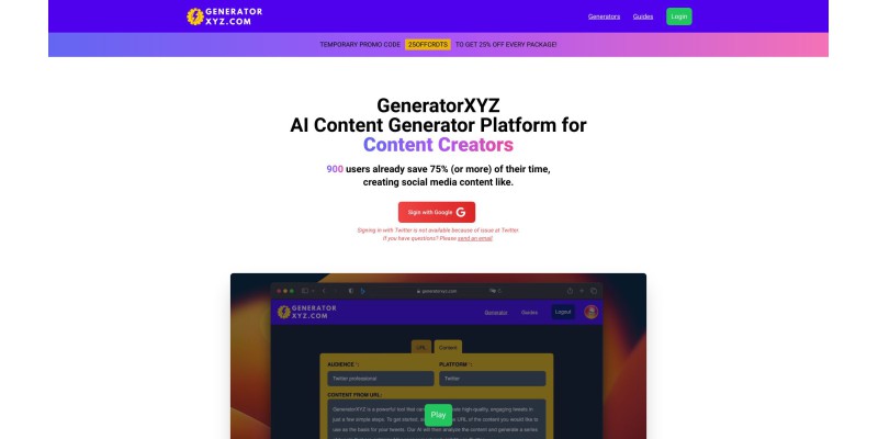 GeneratorXYZ