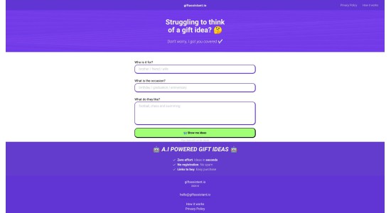 giftassistant.io
