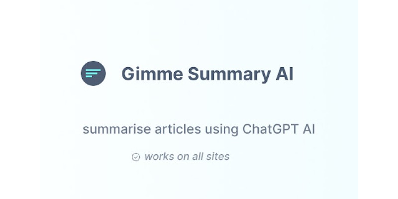 Gimme Summary AI