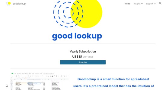 Goodlookup