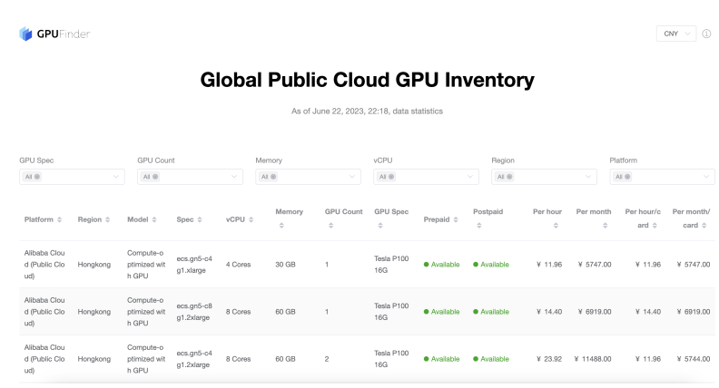 GPU Finder