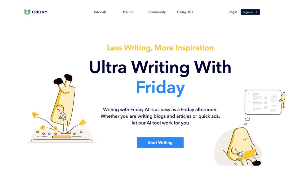 HeyFriday - Ultimate AI Writer