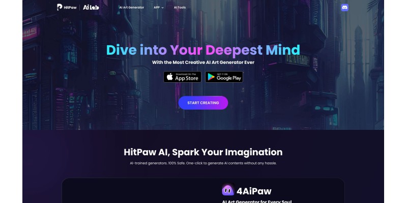 HitPaw AI Art Generator