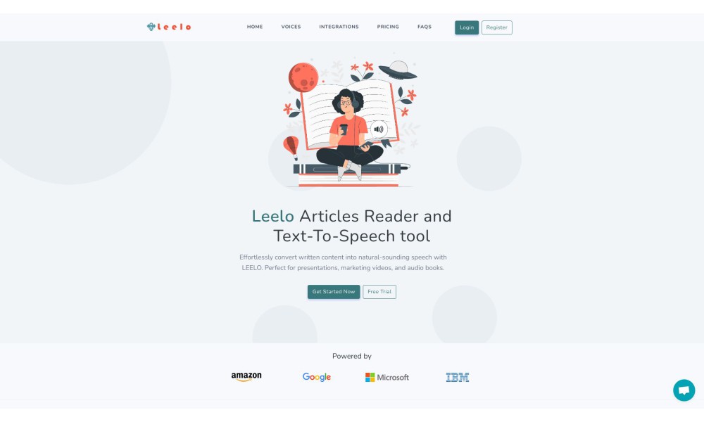 Leelo: AI-powered Text-to-Speech Tool for Your Business