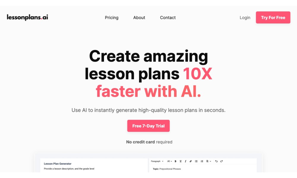 LessonPlans.ai